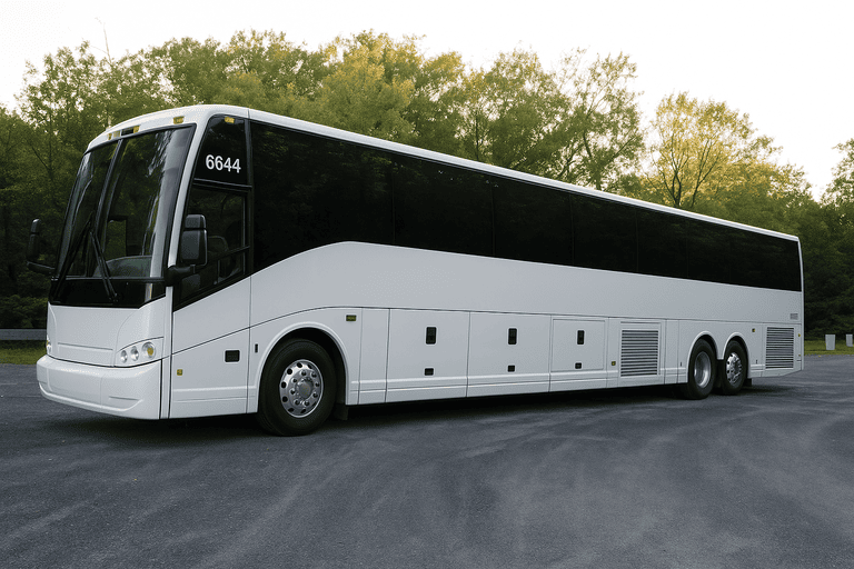 exterior of Davie Coach Bus Service coach bus