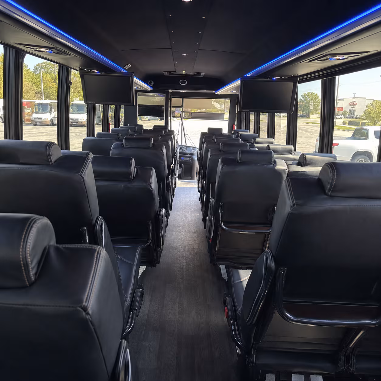 buses in minutes instead of days