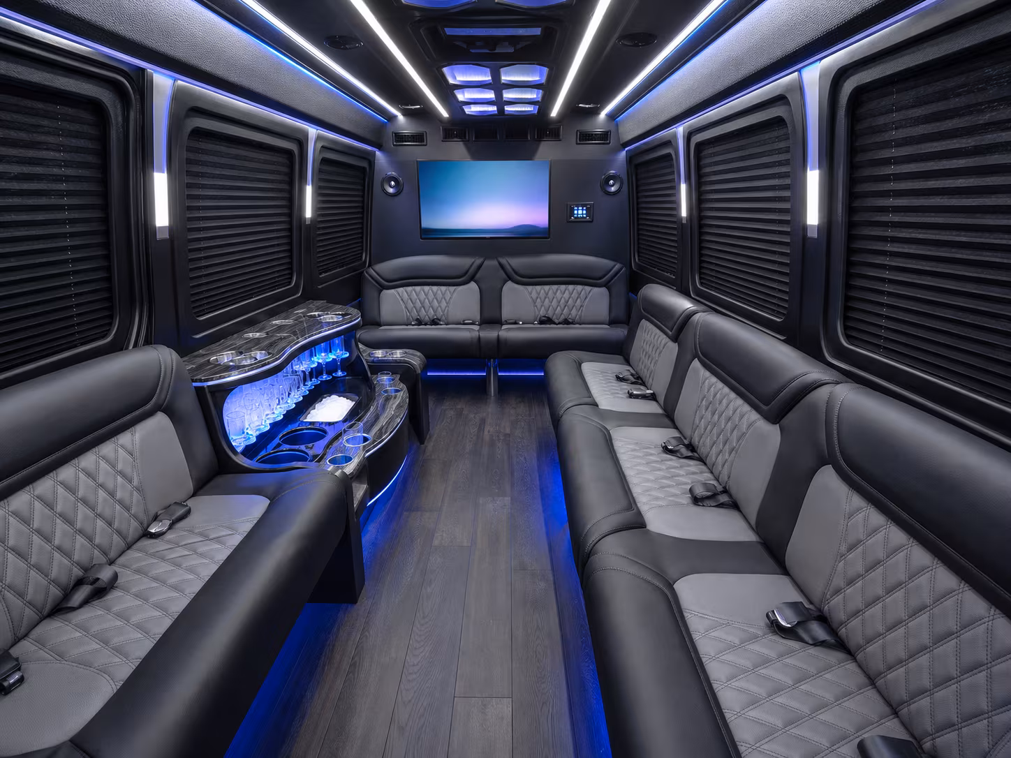 davie airport transportation onboard seating