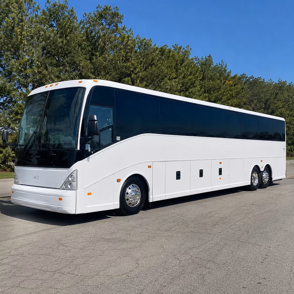 davie bus rental service area