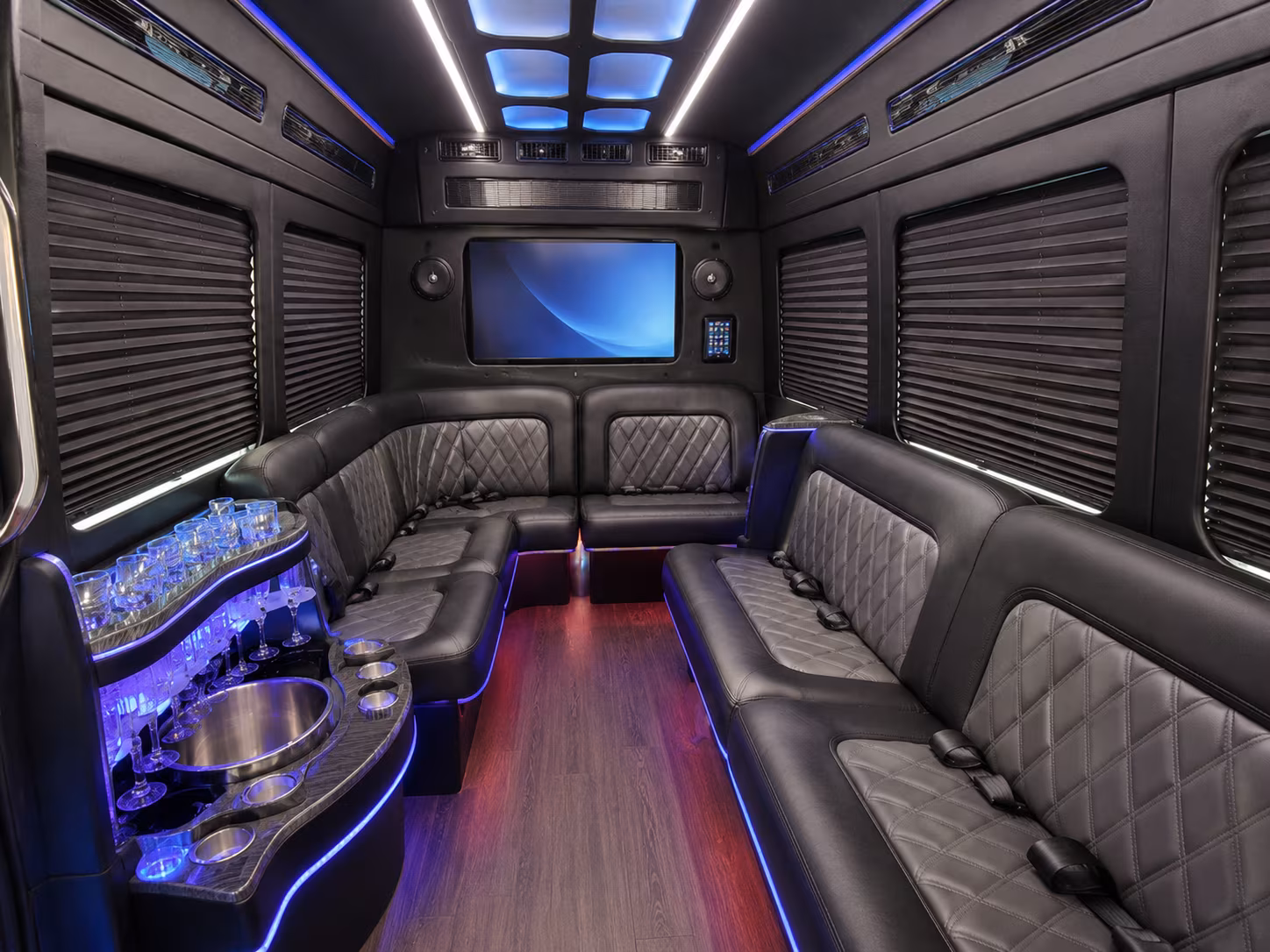 davie concert transportation onboard seating
