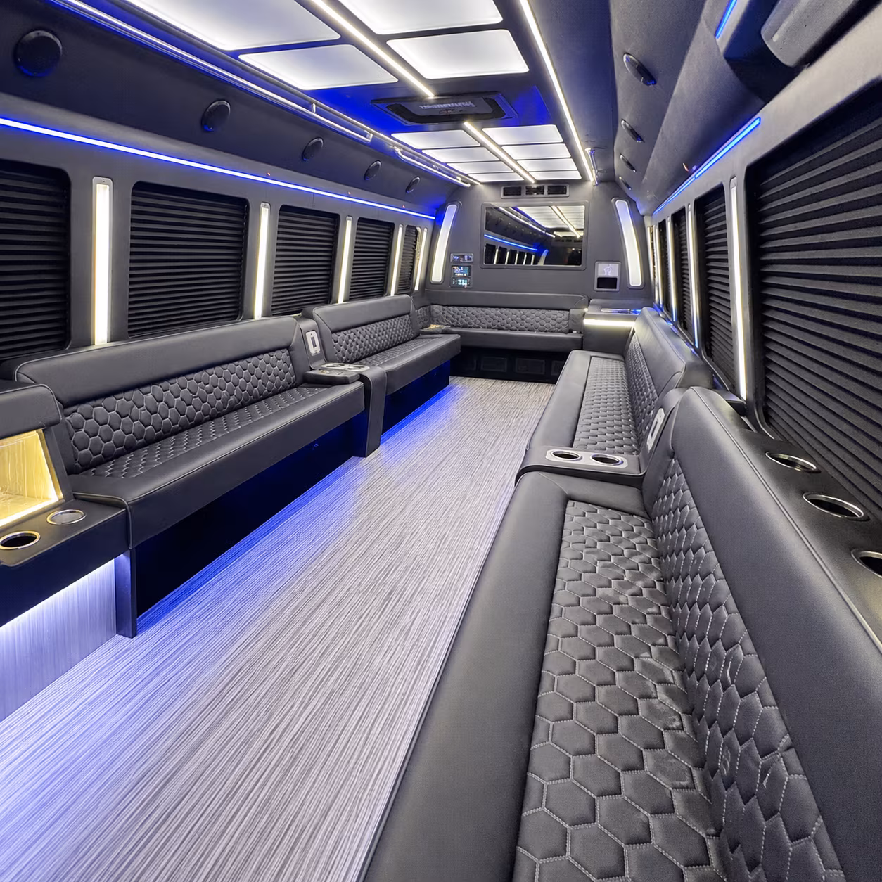 davie party bus inside
