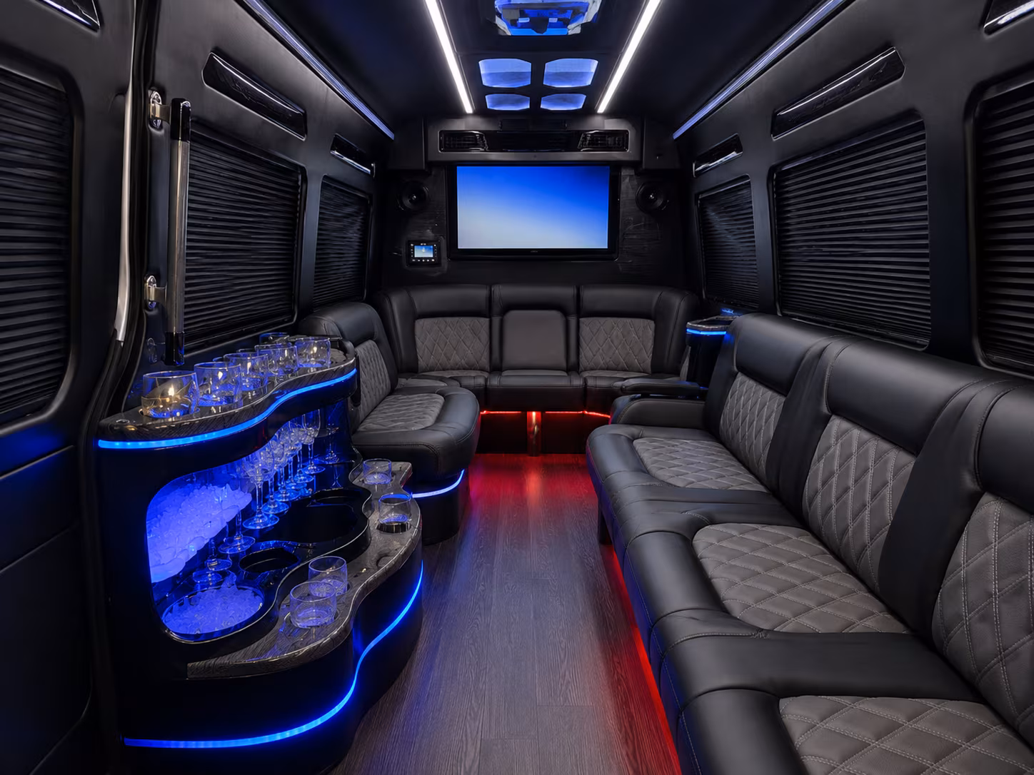 davie prom transportation onboard seating