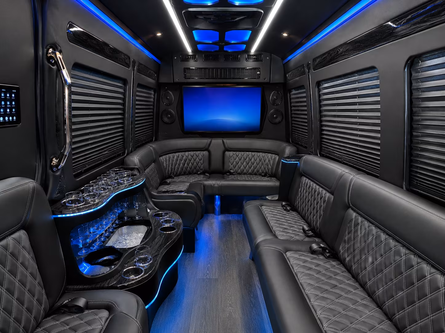 davie sprinter limousine inside