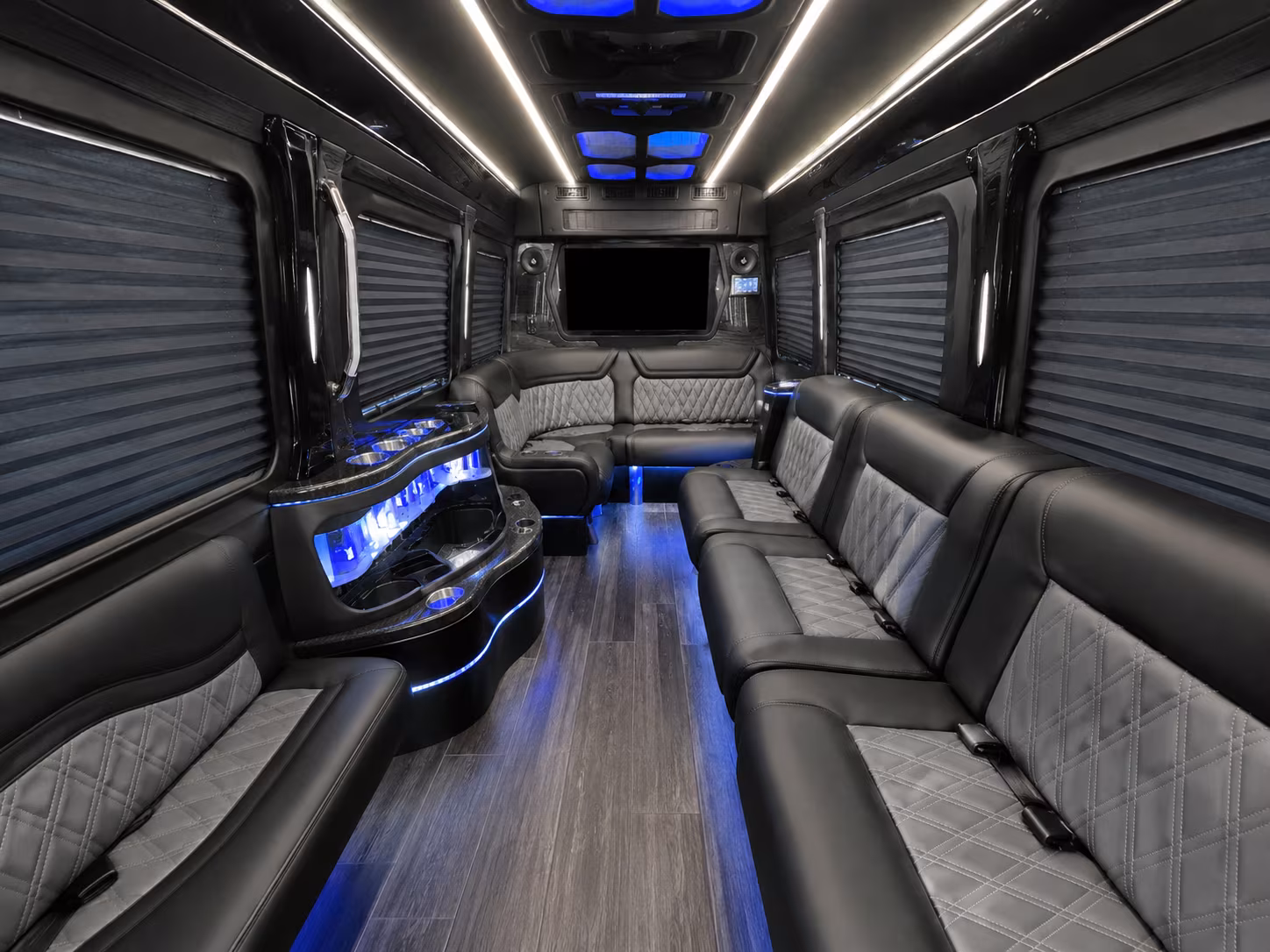 davie sprinter limousine interior