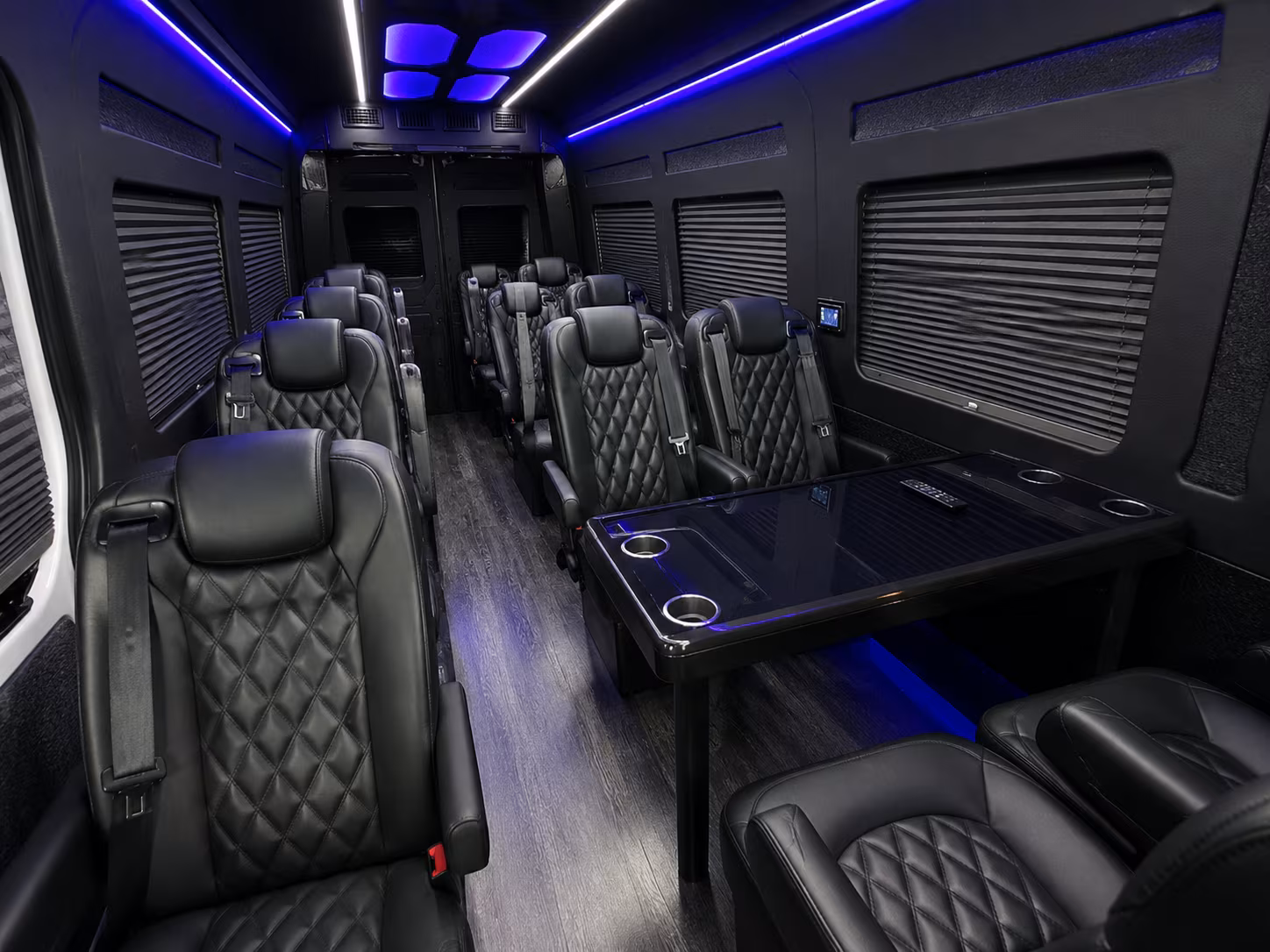davie sprinter van with driver inside