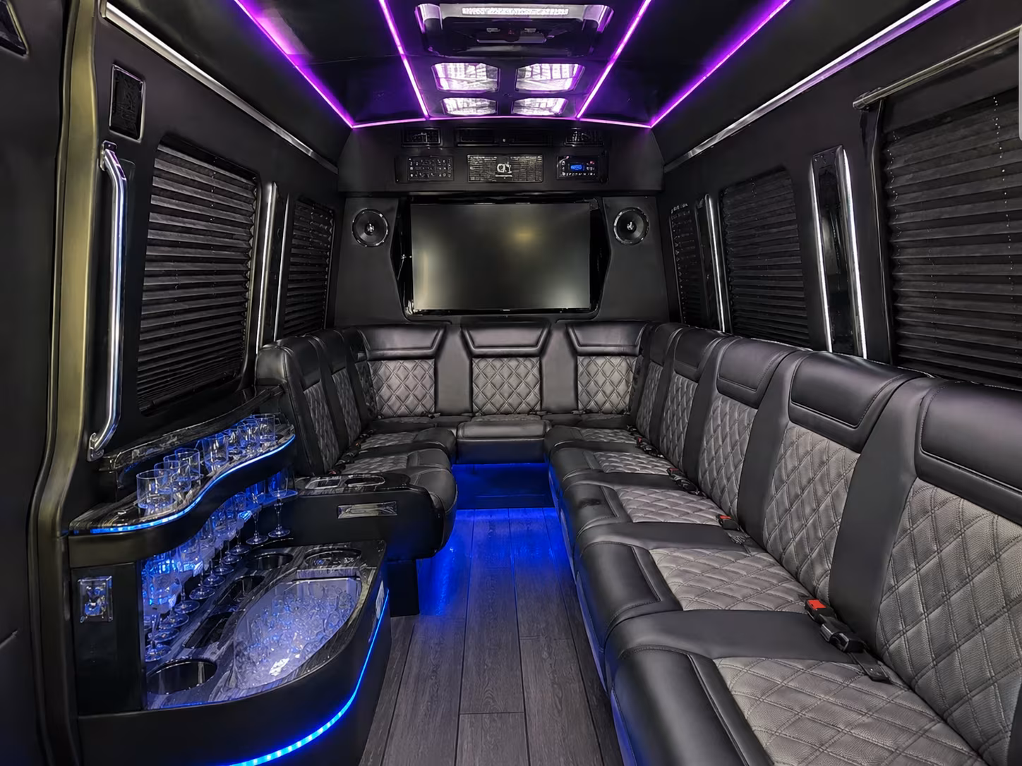 prom night buses from davie to miami dade venues